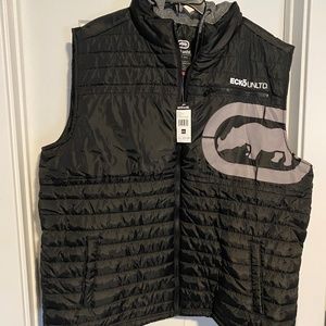 ECKOUNLTD Black men's Quilted Vest